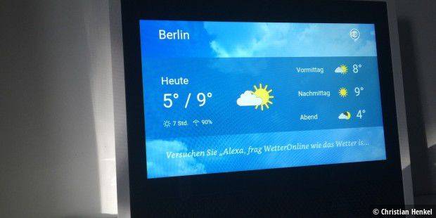 Smarter Lautsprecher Amazon Alexa Echo Show im Praxis-Test
